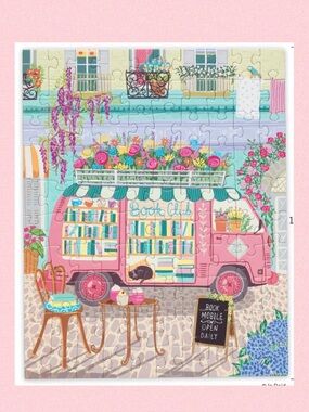 New WerkShoppe Mobile Book Club Book 1000 Puzzle for Book Lovers Book Cub
